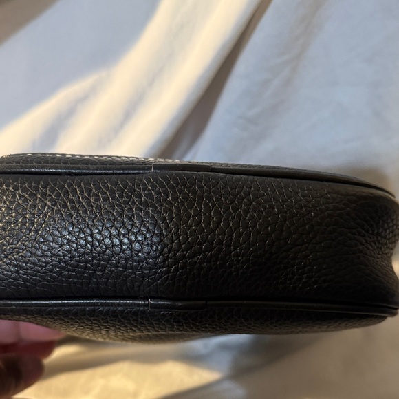 Dooney & Bourke Black Pebble Leather Crossbody - Picture 4 of 6